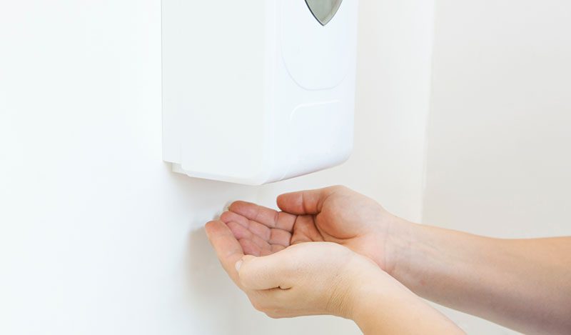 Händedesinfektion zur hygienischen Händedesinfektion