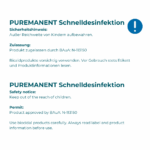 PUREMANENT Schnelldesinfektion alkoholfrei 500ml - Image 4